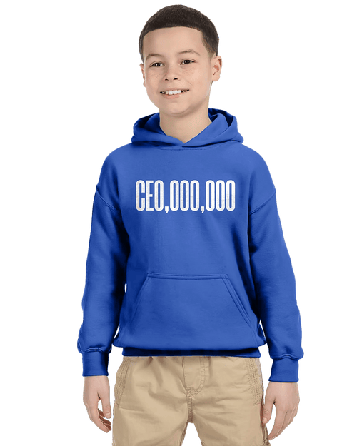 CEO,OOO,OOO  Unisex Kids Hoodie